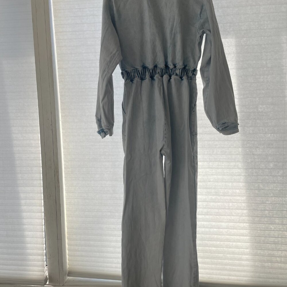 Rehab Lab Acid-Wash Denim Full Body Jumpsuit! L (fits M) - Picture 2 of 6